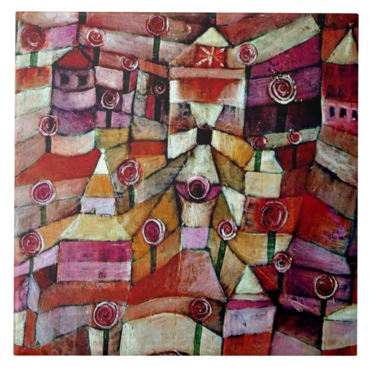 Carreau Klee - Jardin d'Ose, (Devant)