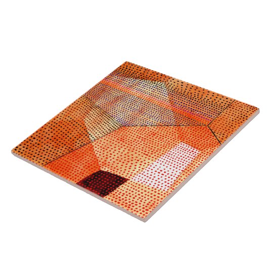 Carreau Klee - Modèle 106, Polyphonie en couleur. (Côté)