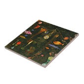 Carreau Klee - Poisson magique (Côté)