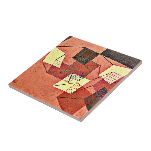 Carreau Klee - Surfaces à tôle (1930) (Côté)