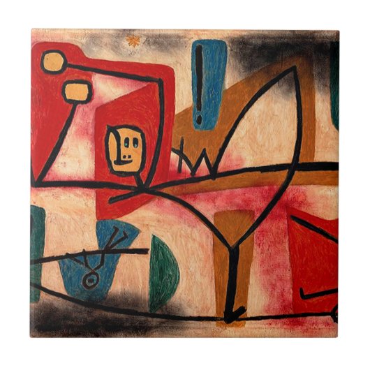 Carreau Klee - Ubermut Exubérance, (Devant)