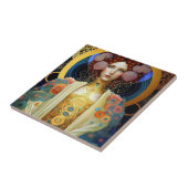 Carreau Klimt Inspiré Queen Goddess Imaginaire Art (Côté)