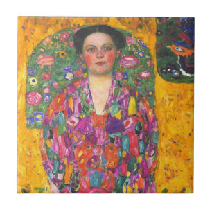 Carreau Klimt Portrait d'Eugenia Primavesi