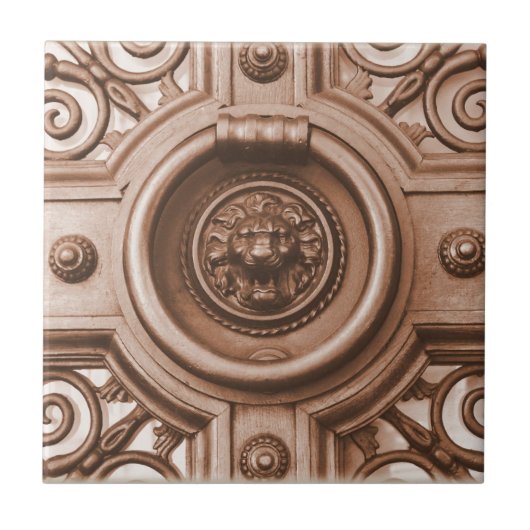 Carreau Knock - Barcelona Old Quarter Porte Knocker (Devant)