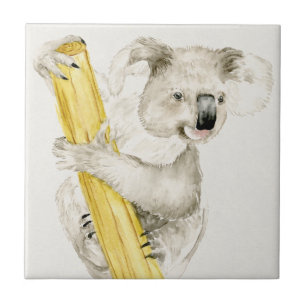 Carreau Koala de bébé mignon et velu