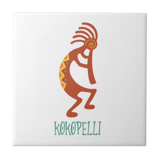Carreau Kokopelli (Devant)