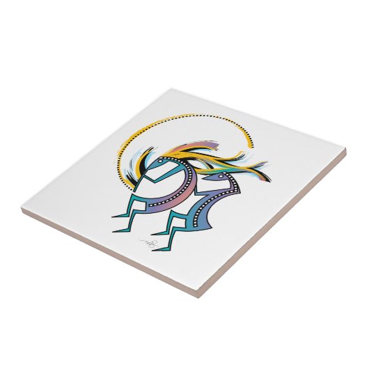 Carreau Kokopelli et Kokopelli Mana (Côté)