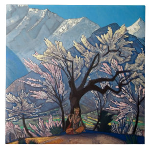 Carreau « Krishna - Printemps à Kulu » de Nicholas Roerich