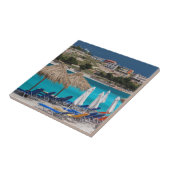 Carreau Ksamil, bord de mer (Côté)