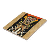 Carreau Ku, Dieu hawaïen de Tiki (Côté)