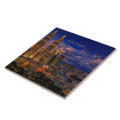 Carreau Kuala Lumpur skyline (Côté)