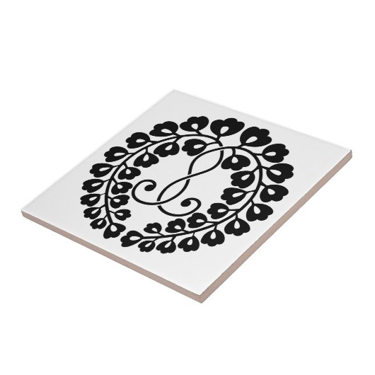 Carreau Kujo wisteria (Côté)