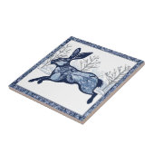 Carreau La balade à la mode de Hares Winter (Côté)