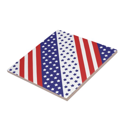 Carreau La bannière étoilée (Côté)