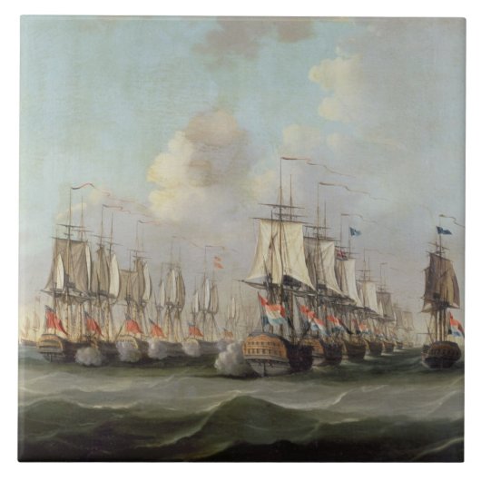 Carreau La bataille de la banque de Dogger, montrant la (Devant)