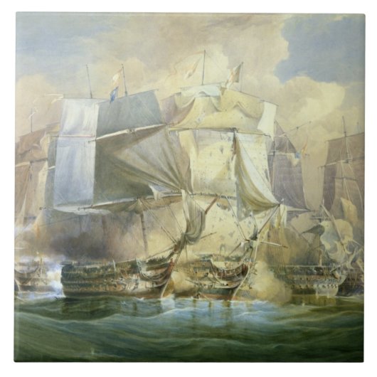 Carreau La bataille de Trafalgar, le début de l'Acti (Devant)