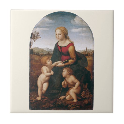 Carreau La Belle Jardinière de Raphaël (Devant)