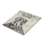 Carreau La boule de Halloween (Côté)