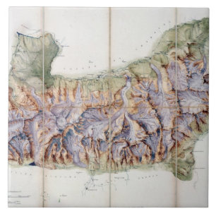 Carreau La chaîne de Mont Blanc, d'une enquête réelle