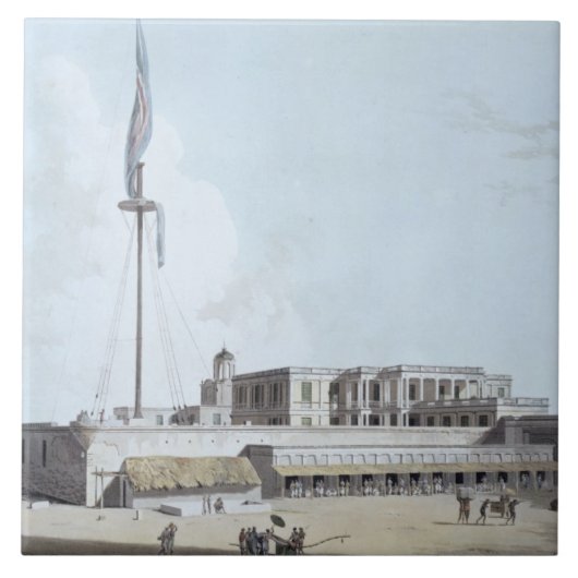 Carreau La Chambre de gouvernement, fort St George, (Devant)