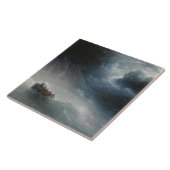 Carreau La colère des mers (par Ivan Aivazovsky) (Côté)