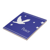 Carreau La colombe de la paix (Côté)