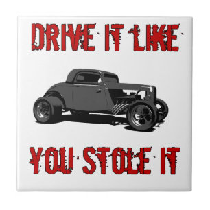 Carreau La commande qu'il vous aiment l'a volé - hot rod