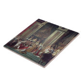 Carreau La consécration du napoléon d'empereur (Côté)