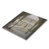 Carreau La cour d'Alberca à Alhambra, Grenade, (Côté)