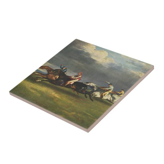 Carreau La course Epsom Derby Horse (Côté)