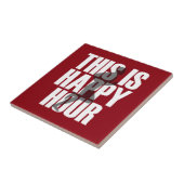 Carreau La course est l'heureuse heure (Côté)