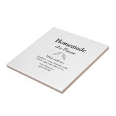 Carreau La crème glacée maison ajouter les ingrédients fab (Côté)