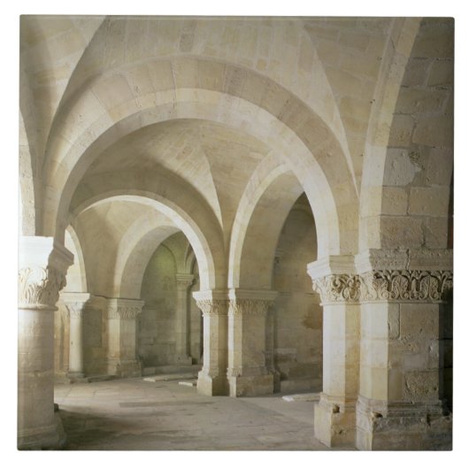 Carreau La crypte, c.1144 (photo) (Devant)