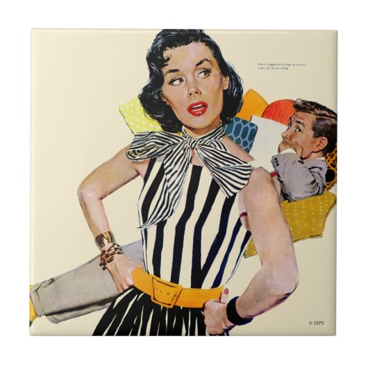 Carreau La Dame A Été Insultée 2 (Devant)