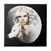 Carreau La Dame de la Lune (Devant)