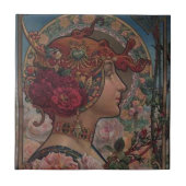 Carreau La Dame des roses (Devant)