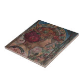 Carreau La Dame des roses (Côté)