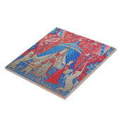 Carreau La Dame et la licorne / A Mon Seul Desir (Côté)