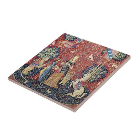 Carreau La Dame et la licorne, Odeur (Côté)