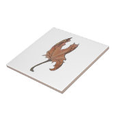 Carreau La danse Brown feuille d'érable (Côté)