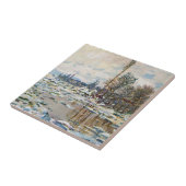 Carreau La débâcle des glaces de Claude Monet (Côté)