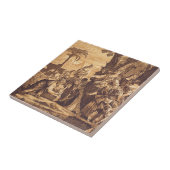 Carreau La découverte de Moïse du Livre de l'Exode (Côté)