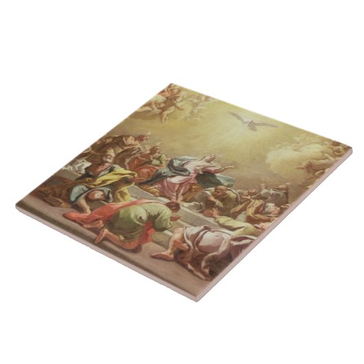 Carreau La descente du Saint-Esprit (Côté)