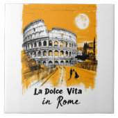 Carreau La Dolce Vita - Poster Art (Devant)