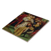 Carreau La famille de Borgia, 1863 (Côté)