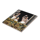 Carreau La famille royale néerlandaise (Côté)