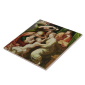 Carreau La famille sainte (Côté)