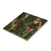 Carreau La fée et le tigre (Côté)