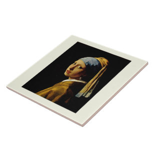 Carreau La fille avec un Turban / la fille avec l'oreille