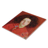 Carreau La fille irlandaise, 1860 (huile sur la toile (Côté)